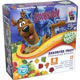 Iddy Biddy Fruit Snacks Assorted 8 pack