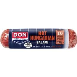 Don Salami Hungarian Hot 200g