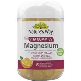 Nature's Way Magnesium Vita Gummies 80 pack