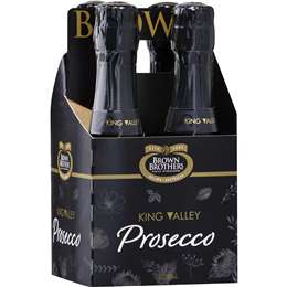 Brown Brothers Prosecco NV 200mL x 4 pack
