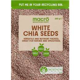 Macro White Chia Seeds 350g