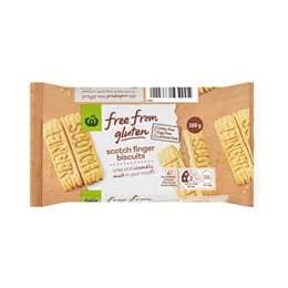 Woolworths Free From Gluten Scotch Finger Biscuits 160g