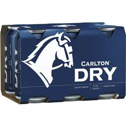 Carlton Dry Cans 375mL x 6 pack