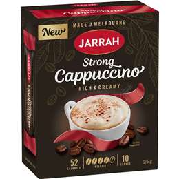 Jarrah Strong Cappuccino Sachets 10 pack