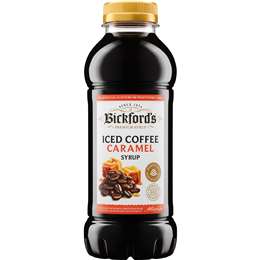 Bickford's Iced Caramel Coffee Syrup 500mL