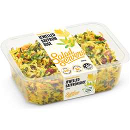 Salad Servers Jewelled Saffron Rice 600g