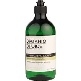 Organic Choice Dishwashing Liquid Lemongrass & Green Tea 500mL