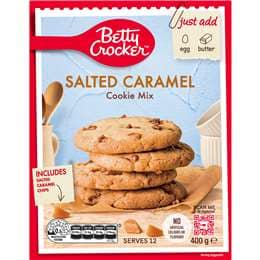 Betty Crocker Salted Caramel Cookie Mix Limited Edition 400g