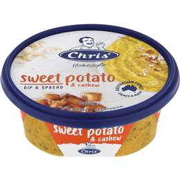 Chris' Dips Sweet Potato & Cashew 200g