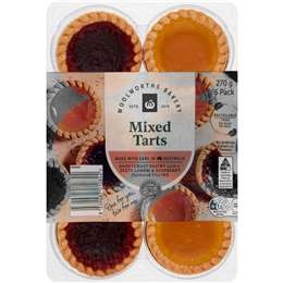 Woolworths Mixed Tarts 6 pack