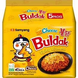 Samyang Buldak Cheese Spicy Ramen 700g 5 pack