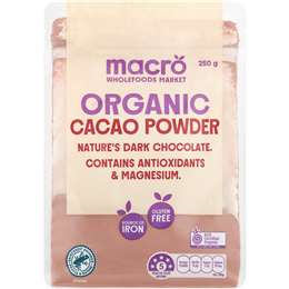 Macro Organic Cacao Powder 250g