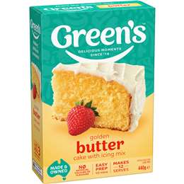 Green's Cake Mix Traditional Golden Butter 440g