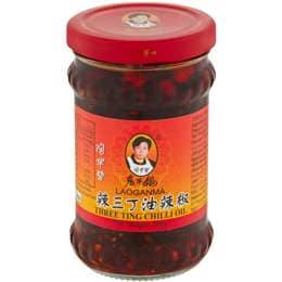 Lao Gan Ma Chilli Oil Three Ting 210g