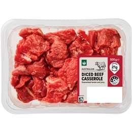 Woolworths Diced Beef Casserole 500g