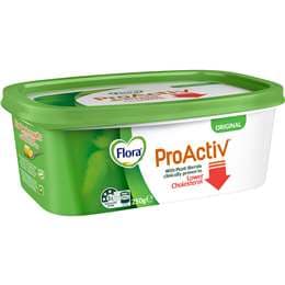 Flora Proactiv Cholesterol Lowering Margarine Spread Original 250g