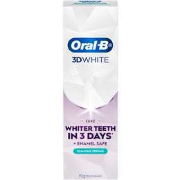 Oral-B 3D White Luxe Diamond Strong Whitening Toothpaste 95g