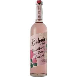 Belvoir Farm Elderflower & Rose Cordial 500mL