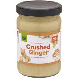 Woolworths Crushed Ginger 230g