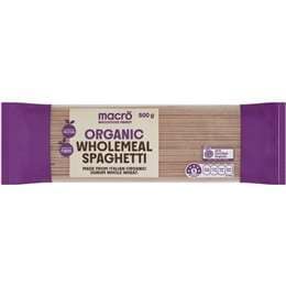 Macro Organic Wholemeal Spaghetti 500g