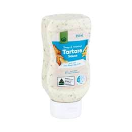 Woolworths Tartare Sauce 330mL