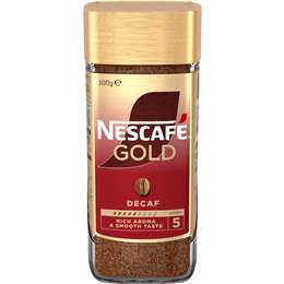 Nescafe Gold Decaf Soluble Instant Coffee 100g