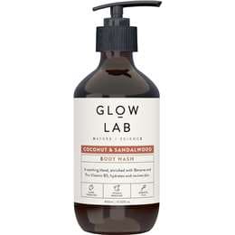 Glow Lab Coconut & Sandalwood Body Wash 400mL