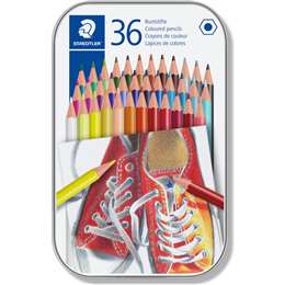 Staedtler Coloured Pencils Tin 36 pack