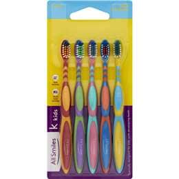 All Smiles Kids Soft Toothbrush 5 pack