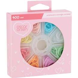 Oscar Orsen Mini Polybands With Storage Container 400 pack
