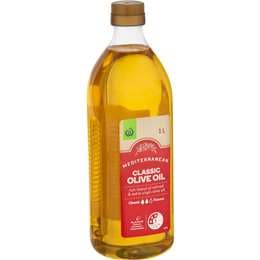 Woolworths Classic Mediterranean Olive Oil 1L