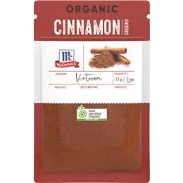 McCormick Organic Cinnamon Ground 13g