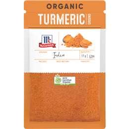 McCormick Organic Turmeric Ground 17g