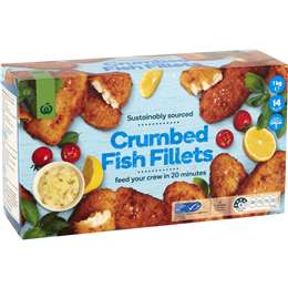 Woolworths Crumbed Fish Fillets 1kg