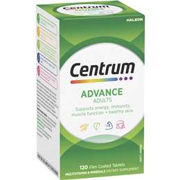Centrum Advance Daily Multivitamin Tablets 120 pack