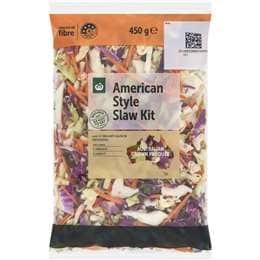 Woolworths American Style Slaw Kit 450g