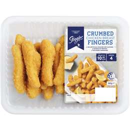 Steggles Chicken Breast Fingers Crumbed 360g
