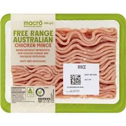 Macro Chicken Mince Free Range 500g