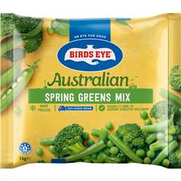 Birds Eye Frozen Australian Spring Greens Mix 1kg