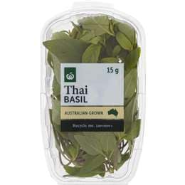 Woolworths Thai Basil Punnet 15g