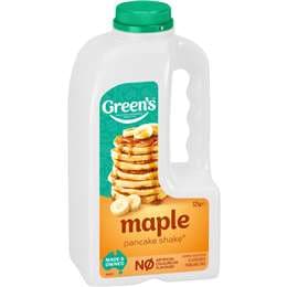 Green's Maple Syrup Pancake Shake 325g