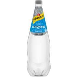Schweppes Zero Sugar Lemonade Soft Drink Bottle 1.1L
