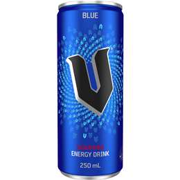 V Energy Drink Blue Can 250mL