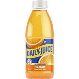 Daily Juice Co Orange Fruit Juice With Pulp 500mL