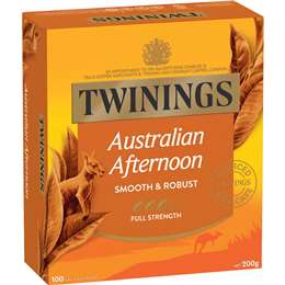Twinings Australian Afternoon Tea Bags 100 pack