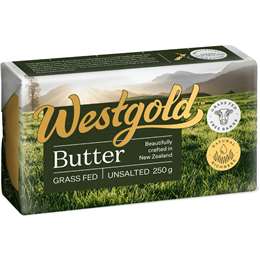Westgold Unsalted Butter 250g