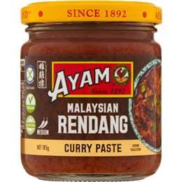 Ayam Malaysian Rendang Curry Paste 185g