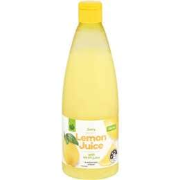 Woolworths Lemon Juice 500mL