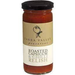 Yarra Valley Preserves Roasted Capsicum & Chilli Relish 270g