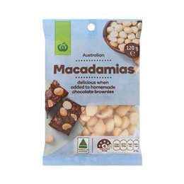 Woolworths Macadamias 120g